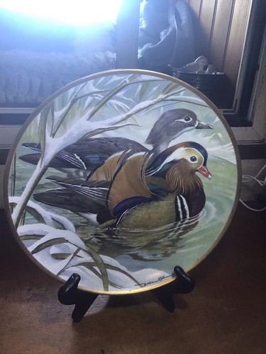 Assiette décorative waterbird - assiette,