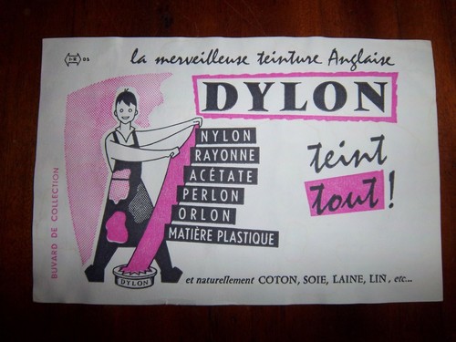 Buvard ancien dylon - buvard,