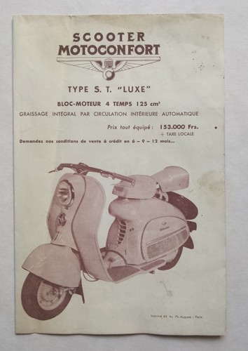 Original french brochure - original,