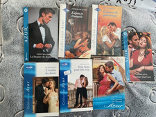 LOT DE 7 LIVRES  HARLEQUIN