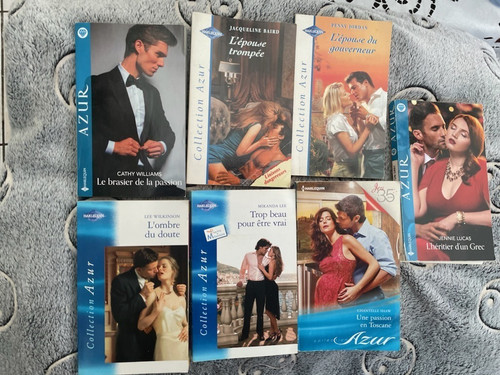 Lot livres harlequin - de, 7