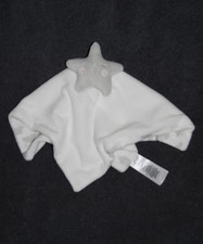 🍀 Doudou Plat Etoile Grise