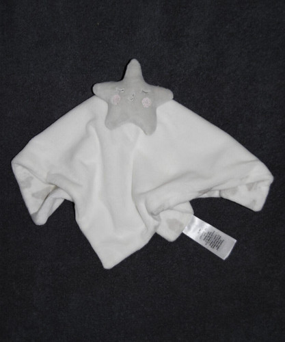 Doudou plat etoile - doudou, grise