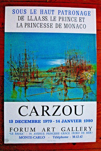 Affiche carzou 1979 monte - affiche, carzou-1979-monte