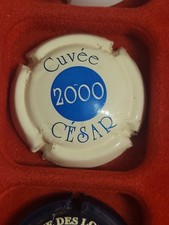 Capsule de Champagne Coutelas David Cuvée Cesar 2000 Rare
