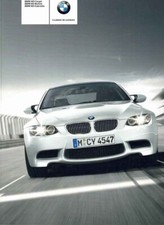 Catalogue Brochure BMW M3 E92 Coupé / Berline 1/2009 France