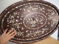 Grand Plateau Bois Nacre