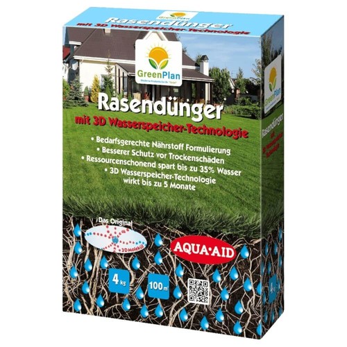 Engrais pour gazon greenplan - engrais, +