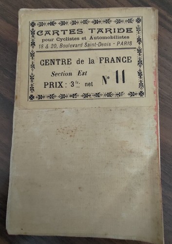 Ancienne carte taride - ancienne,