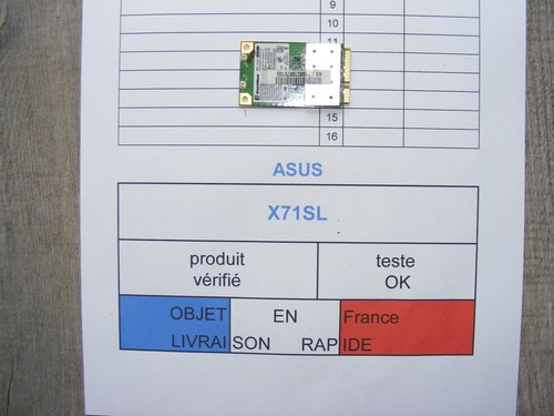 Carte wifi pour asus - pour, x71sl