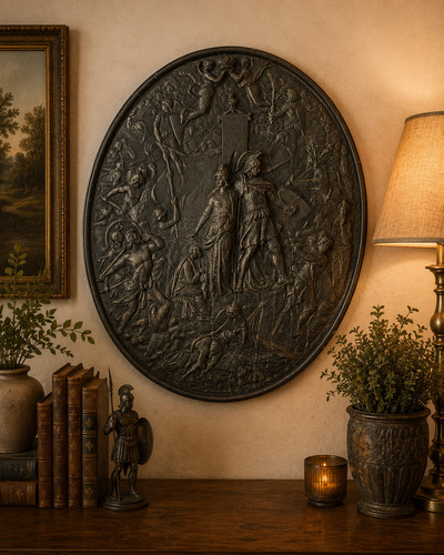 Ancien blason bouclier - bouclier, en