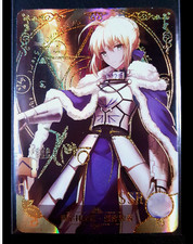 Artoria Pendragon (Saber) FATE CARTE SSR Goddess Story Anime Waifu Holo NS-5M02