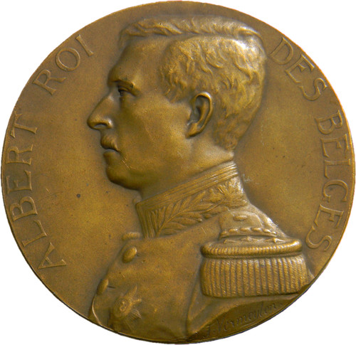 Belgium albert i medal - ,