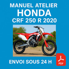 Manuel Atelier Honda CRF 250 R 2020 Revue Technique Moto Français RMT CD PDF