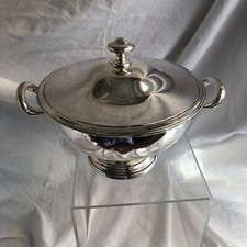 Beau grand legumier metal - , en