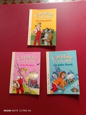 LOT DE 3 LIVRES CAROLINE  PAR