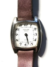 Ancienne montre femme Guilde Reglex antichoc 17 jewels vintage, fonctionne