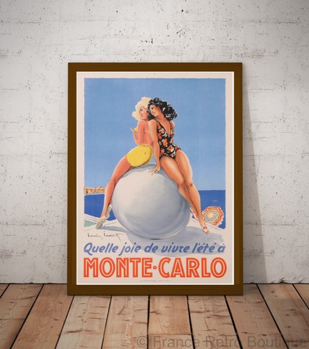 Poster affiche monte carlo - poster-affiche,
