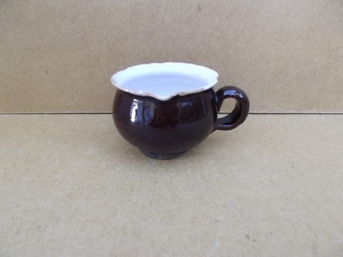 Ancien pot cul noir terre - cul,