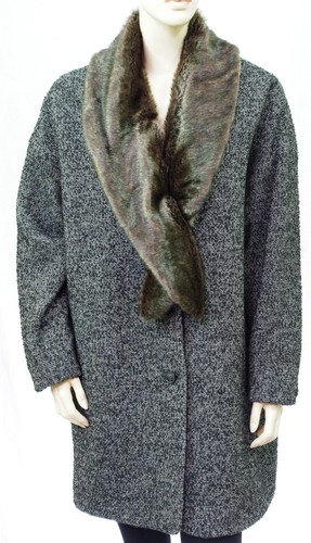 Code ikks manteau tweed - by,