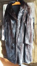 manteau fourrure vison allongé mâle