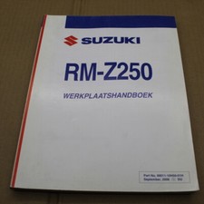 WERKPLAATSHANDBOEK MANUEL SUZUKI RM-Z 250 2007 RMZ250 250RMZ PAS EN FRANCAIS