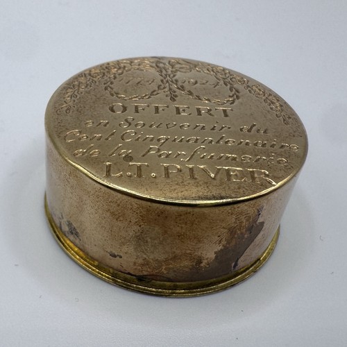 Poudrier ancien parfumerie - poudrier,