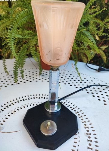 Lampe vintage globe - , verre