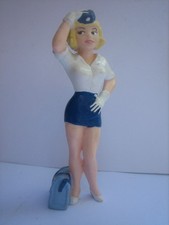 Figurine Natacha Walthéry / Bullyland années 80 / pin-up sexy / TTBE
