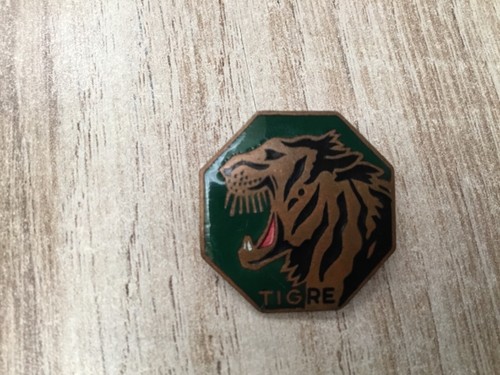 Insigne marine tigre - marine., contre