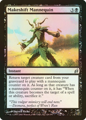 Mtg makeshift mannequin - -, /