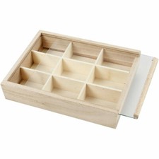 Wooden section compartiment - wooden, 9