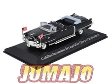PR6 Voiture 1/43 NOREV présidentielle : CADILLAC limousine décapotable Elisabeth