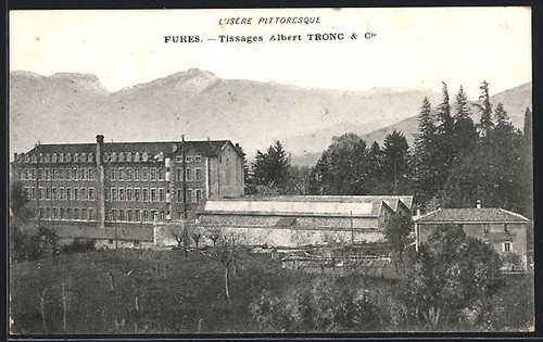 Cpa fures tissages albert - cpa,