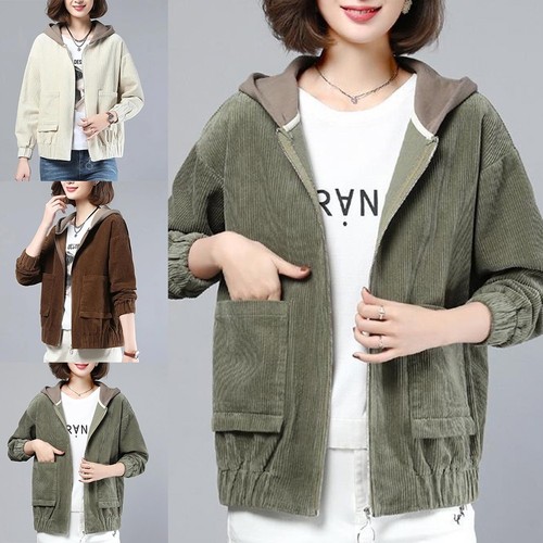 Veste capuche velours - veste,