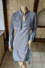 Superbe ensemble robe LMV 38 et veste courte assortie LMV 38 !!! cérémonie ?