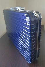 RIMOWA Limbo Attache Case 14L Blue Polycarbonate