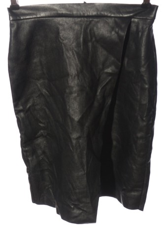 Jupe cuir synthétique - h&m,