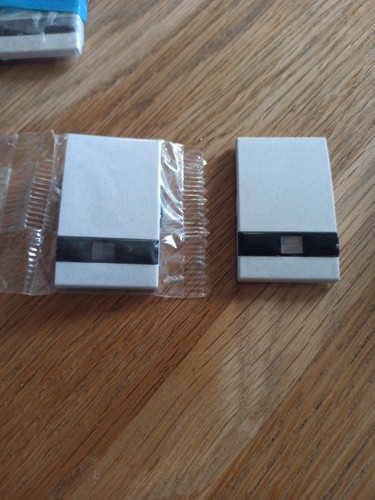Doigt double voyant blanc - a,