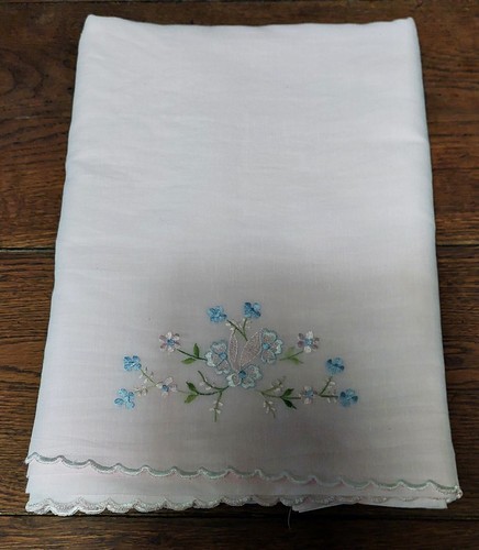 Drap vintage coton mélangé