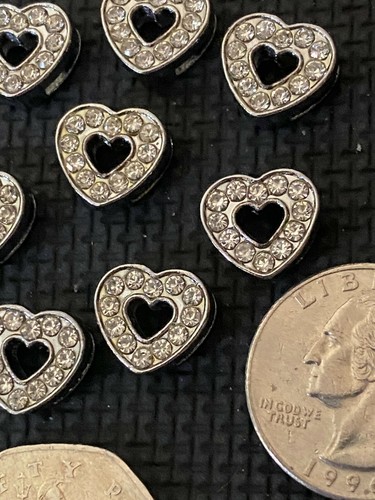 Heart shape slider charm - shape,