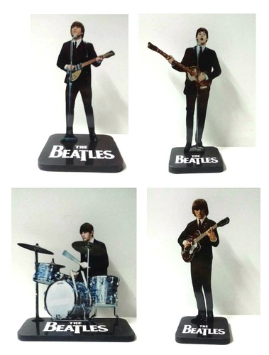 Beatles figurines cm - beatles, 4