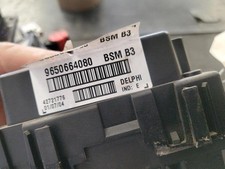 Boitier servitude moteur (BSM) PEUGEOT 307 PHASE 1 6580HS