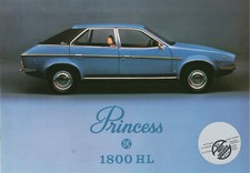 Catalogue prospekt brochure Austin Morris Princess 1800 HL ADO 71 1978 CH Fr