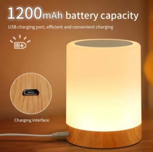 Lampe chevet led tactile - de,