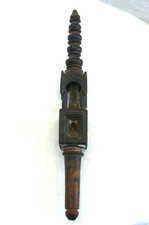 Surjoug de boeuf bois sculpté