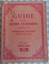 Livre ancien BOUILLON KUB