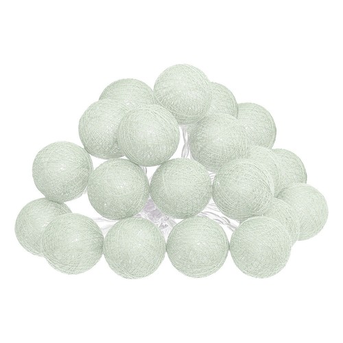 Guirlande boules coton - guirlande,