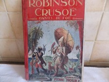 ancien livre broché robinson