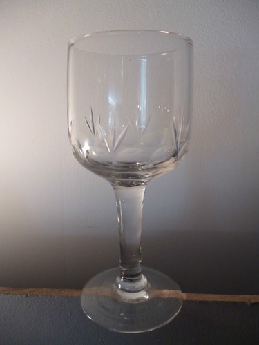 Verre table ancien - table,